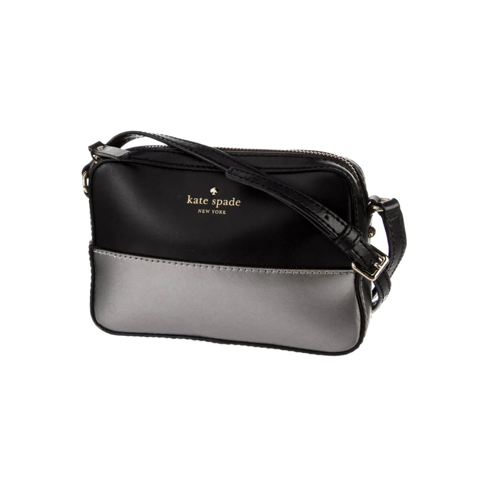 Kate Spade Silver/Black Crossbody